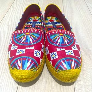 Dolce Gabbana limited edition espadrilles in size 9